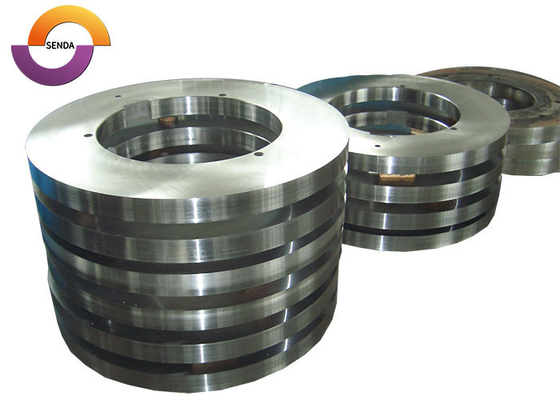 Cuchillas rotatorias HRC53 de la cortadora de los cuchillos circulares para el corte del papel de aluminio