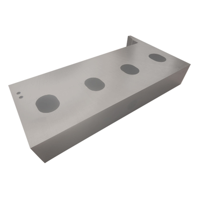 Cuchilla modificada para requisitos particulares del esquileo del vuelo para el corte de hoja de metal