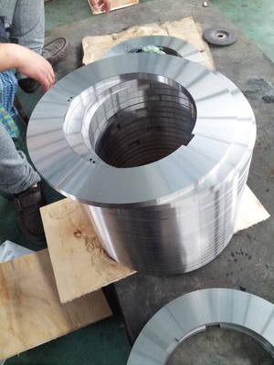 Cuchillos avanzados de corte de cizallas de carburo de tungsteno para reducir las fuerzas de cizallas y prolongar la vida útil de la hoja