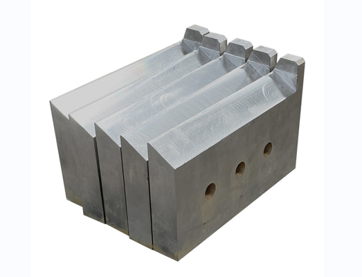Hss hoja de cizalladura hidráulica 60hrc para cortar aluminio y acero