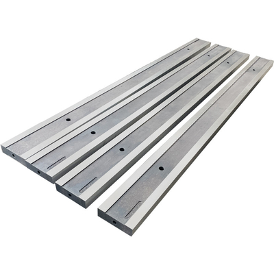 Industria OEM Perforación recta de tungsteno de acero de hoja fría de metal de afeitar la guillotina Máquina de corte de papel Llave