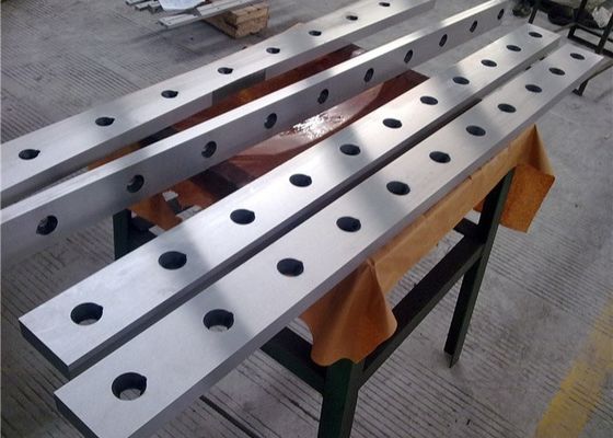 cuchillas hidráulicas del esquileo del cocodrilo para el material de acero de la hoja h13k de la bobina de carbono