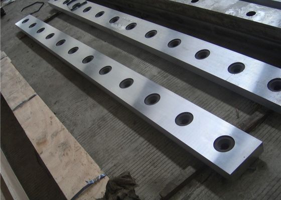 61 cuchillas de acero del esquileo 64HRC cosechan la cuchilla de placa que corta gruesa para la instalación de laminación en caliente