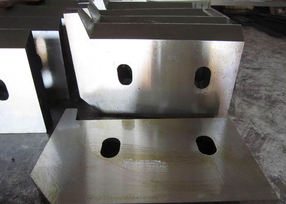 Cuchillas de corte de metal de acero inoxidable Máquina hidráulica de corte de cuchillas Cuchillas de corte de guillotina