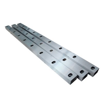 Los SS arrollan la cuchilla de cuchillo de la guillotina para el corte a las líneas 1850x90x25 de la longitud