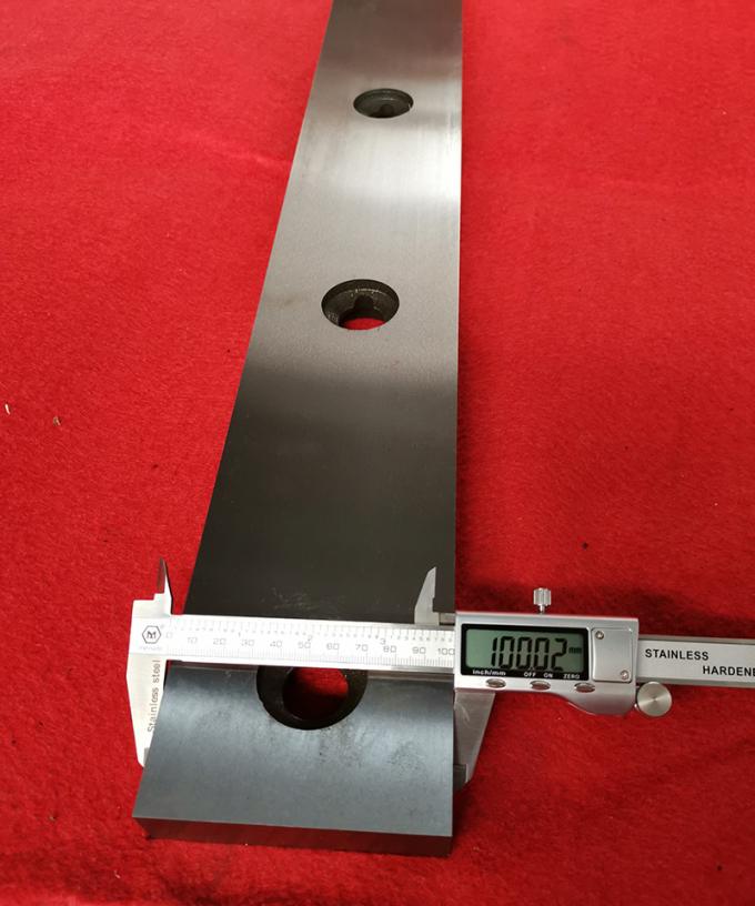 Máquina de afeitar hidráulica personalizada Hojas de afeitar Hojas de corte de acero inoxidable Cuchillo de corte de metal Hoja de máquina de corte 4