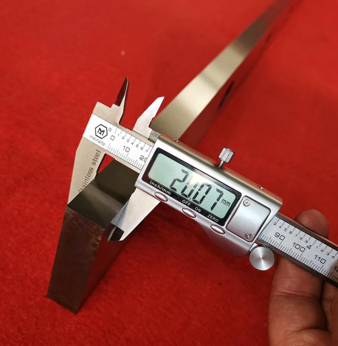 Máquina de afeitar hidráulica personalizada Hojas de afeitar Hojas de corte de acero inoxidable Cuchillo de corte de metal Hoja de máquina de corte 3