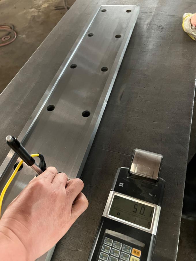 Máquina de afeitar hidráulica personalizada Hojas de afeitar Hojas de corte de acero inoxidable Cuchillo de corte de metal Hoja de máquina de corte 16